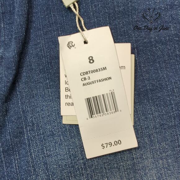 Cupio Boot Cut Jeans Size 8 - Picture 2 of 6